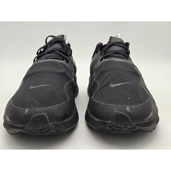 Nike Air Zoom Pegasus 37 Shield Black Anthracite Grey CQ7935-001 Men's sz 8 - Picture 6 of 8